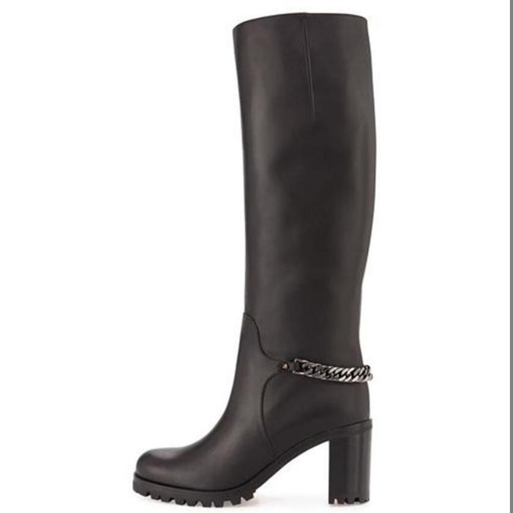 💯Christian Louboutin Napoleo 70 calf boots